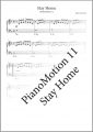 PianoMotion 11  - Stay Home (PDF-Download)