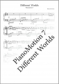 PianoMotion 7  - Different Worlds (PDF-Download)