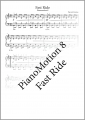 PianoMotion 8 - Fast Ride (PDF-Download)